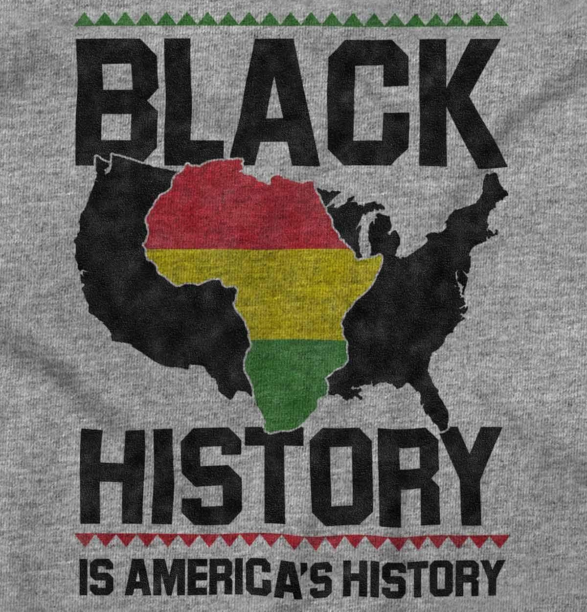 imageBrisco Brands Black History African American Pride Hoodie Sweatshirt Women MenSport Grey