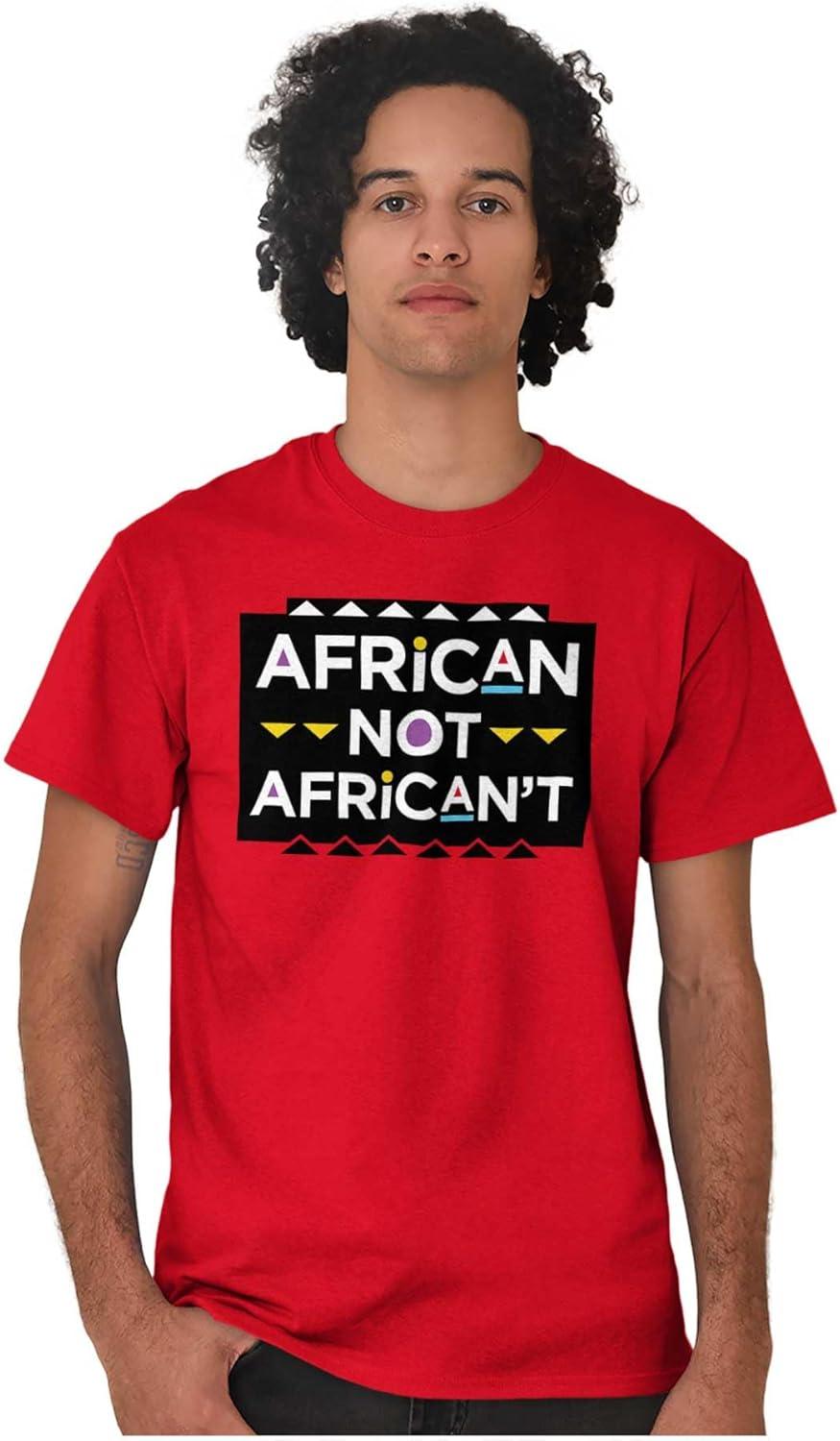 imageBrisco Brands Black History BHM African American Graphic T Shirt Men or WomenAntique Cherry Red