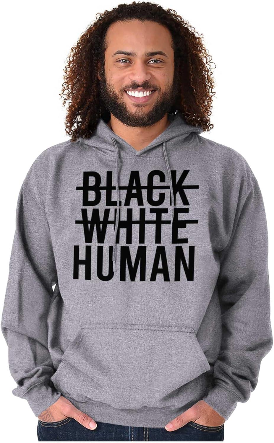 imageBrisco Brands Race Equality Human Rights Black Life Hoodie Sweatshirt Women MenSport Grey
