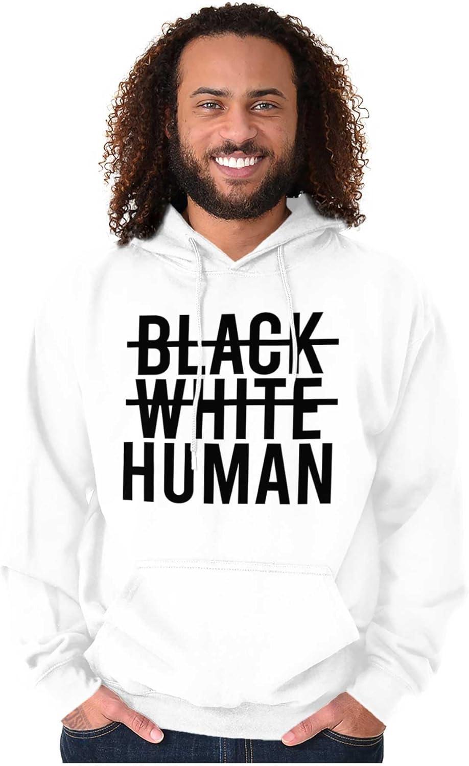 imageBrisco Brands Race Equality Human Rights Black Life Hoodie Sweatshirt Women MenWhite