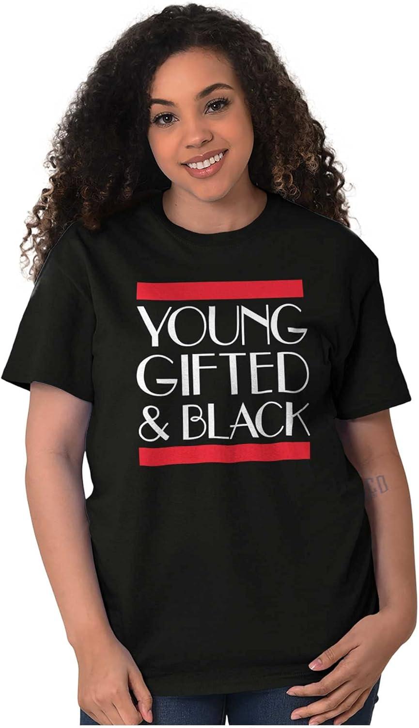 imageYoung Gifted Black African American Graphic T Shirt Men or WomenBlack