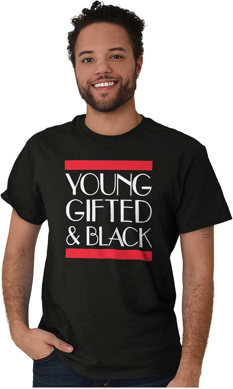 imageYoung Gifted Black African American Graphic T Shirt Men or WomenBlack