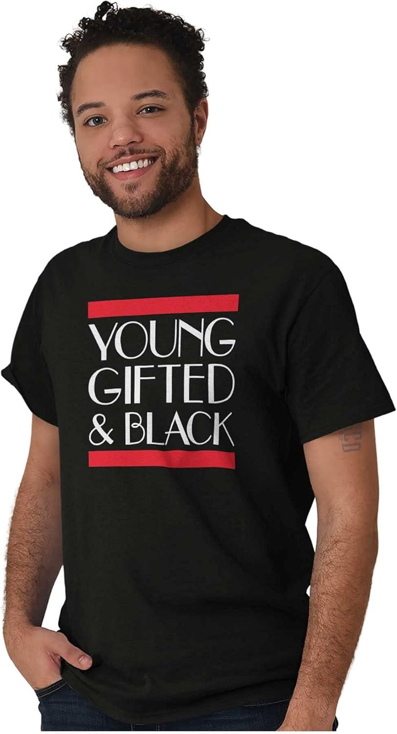 imageYoung Gifted Black African American Graphic T Shirt Men or WomenBlack