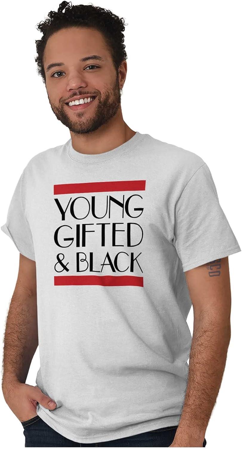 imageYoung Gifted Black African American Graphic T Shirt Men or WomenWhite