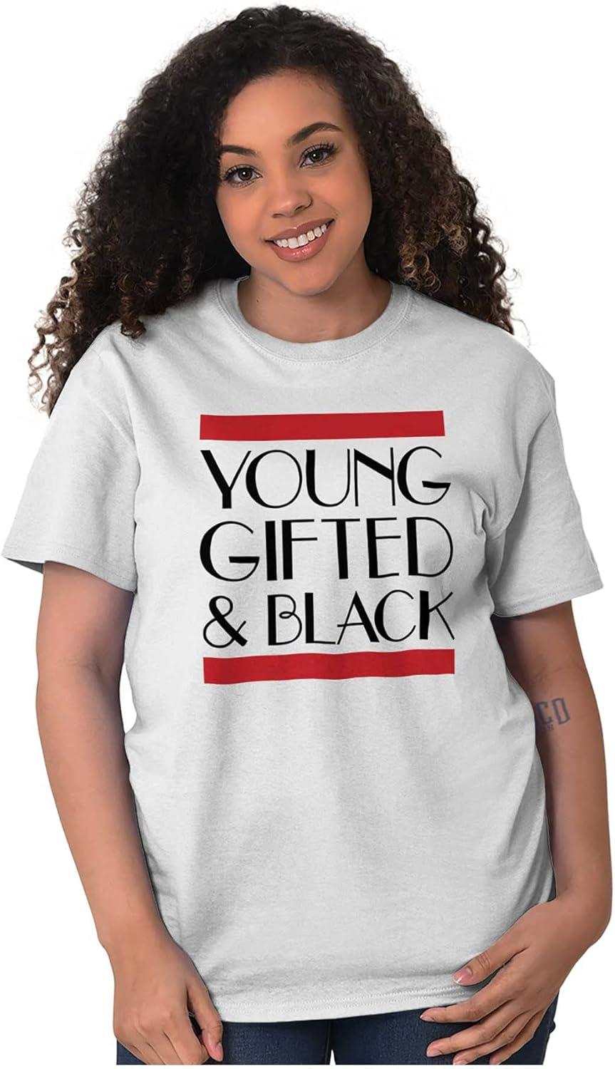 imageYoung Gifted Black African American Graphic T Shirt Men or WomenWhite