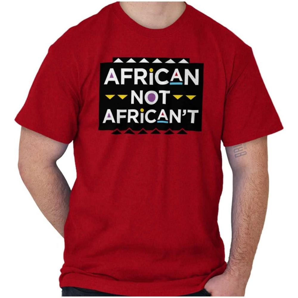 imageBrisco Brands Black History BHM African American Graphic T Shirt Men or WomenAntique Cherry Red
