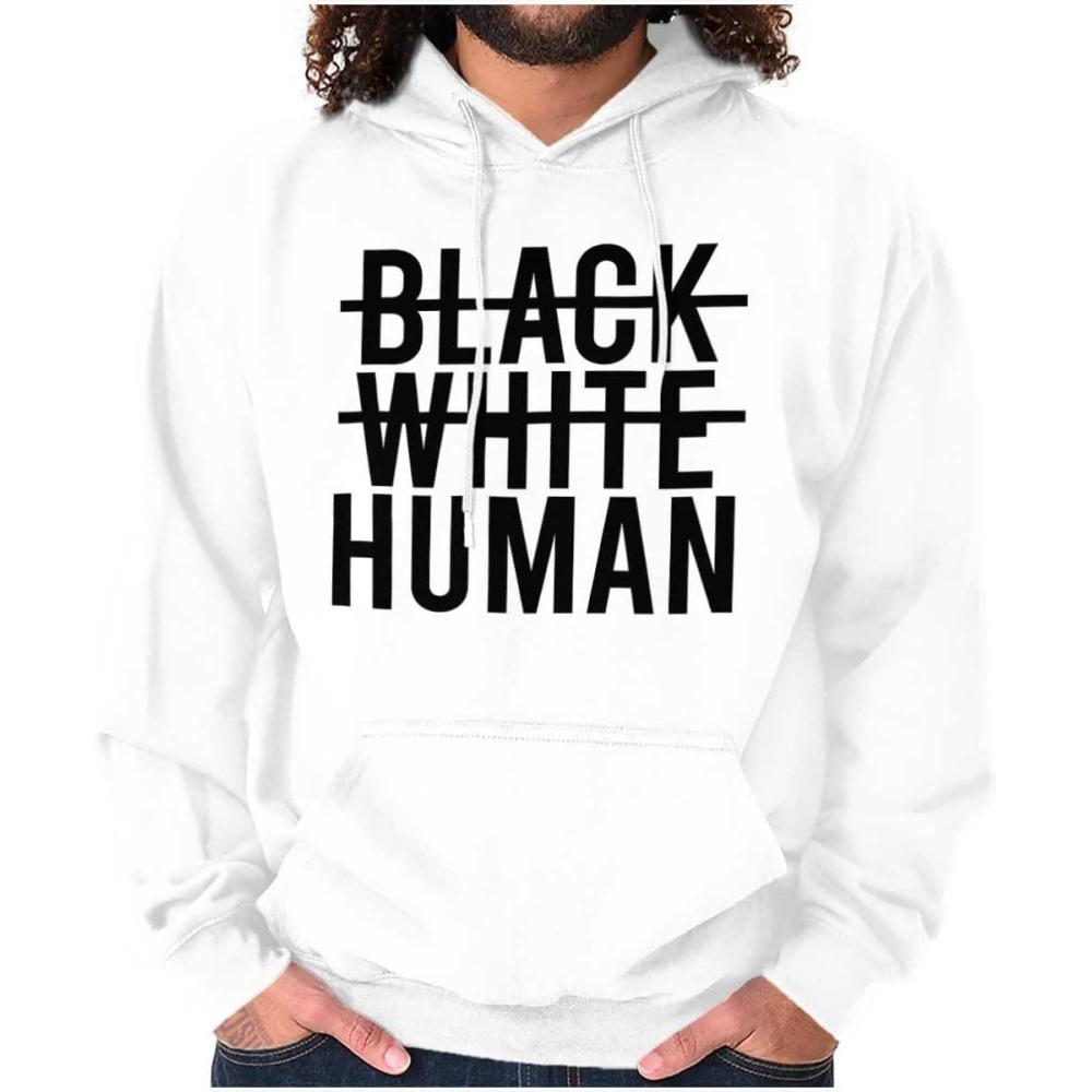 imageBrisco Brands Race Equality Human Rights Black Life Hoodie Sweatshirt Women MenWhite