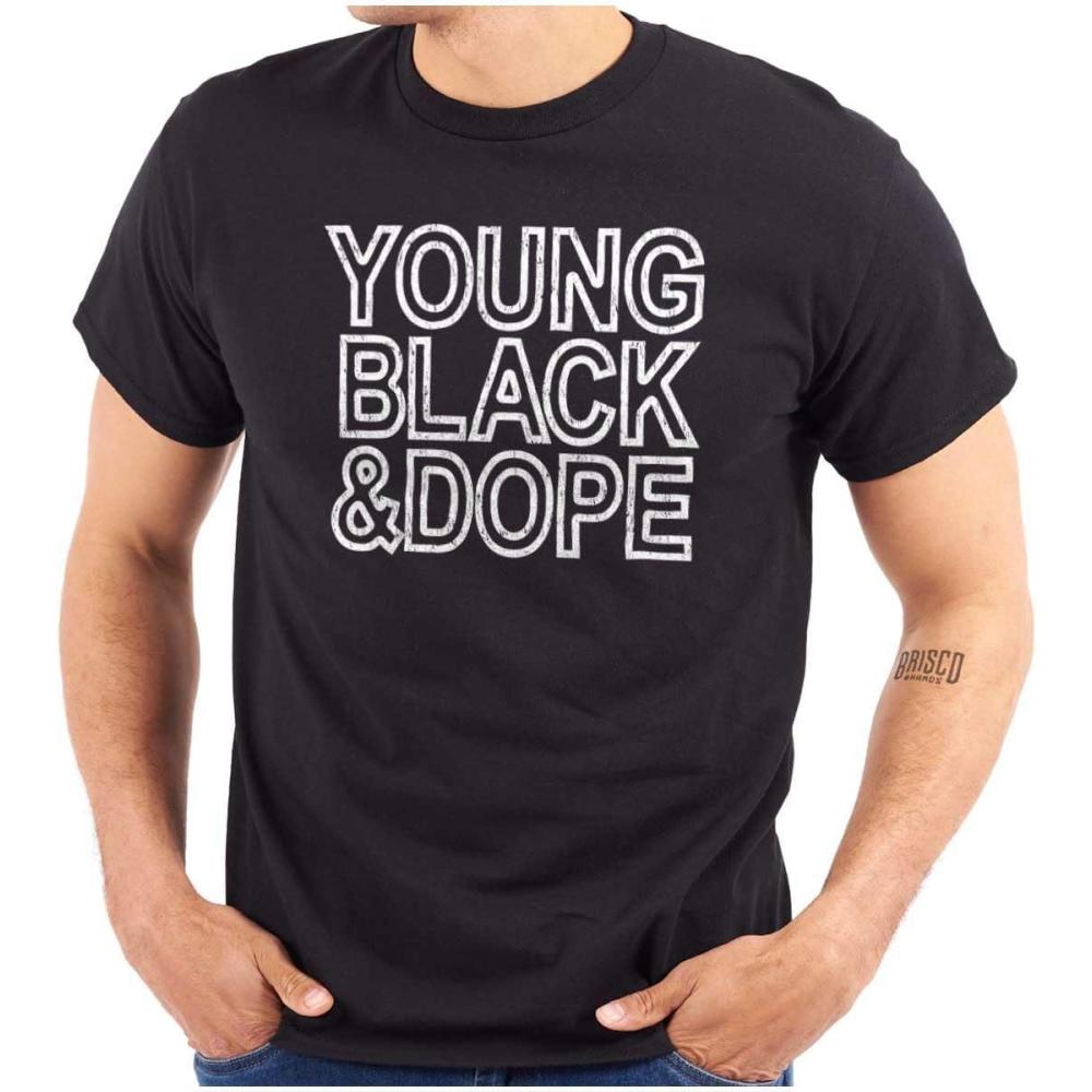 imageYoung Black Dope Melanin King Queen Graphic T Shirt Men or WomenBlack