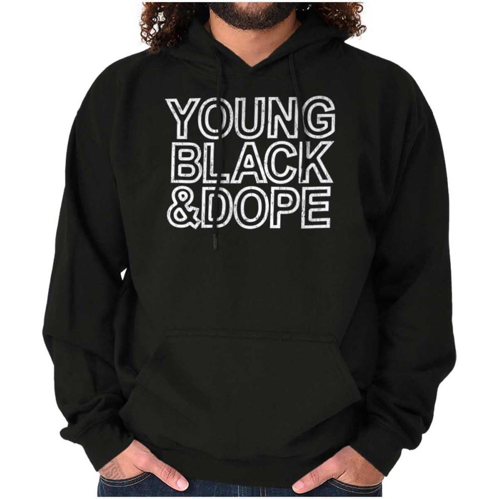 imageYoung Black Dope Melanin King Queen Hoodie Sweatshirt Women MenBlack