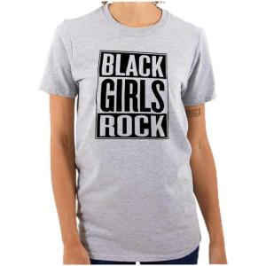 Black Girls Rock Melanin Queen Womens Graphic T Shirt Tees(Sport Grey)