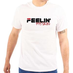 Feelin’ My Skin Melanin Black Pride Graphic T Shirt Men or Women(White)