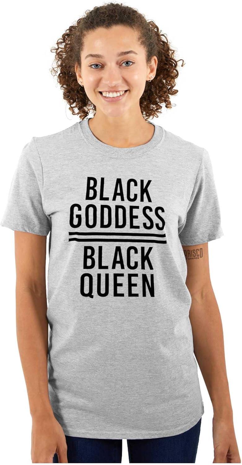 imageAfrican American Black Goddess Queen Womens Graphic T Shirt TeesSport Grey