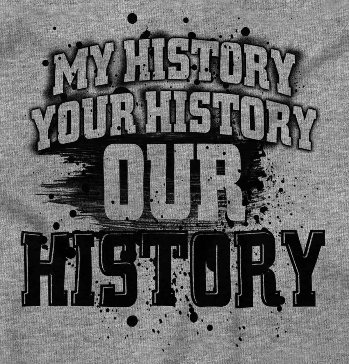 imageBlack History Month Mine Your Ours Zip Up Hoodie Mens WomensSport Grey