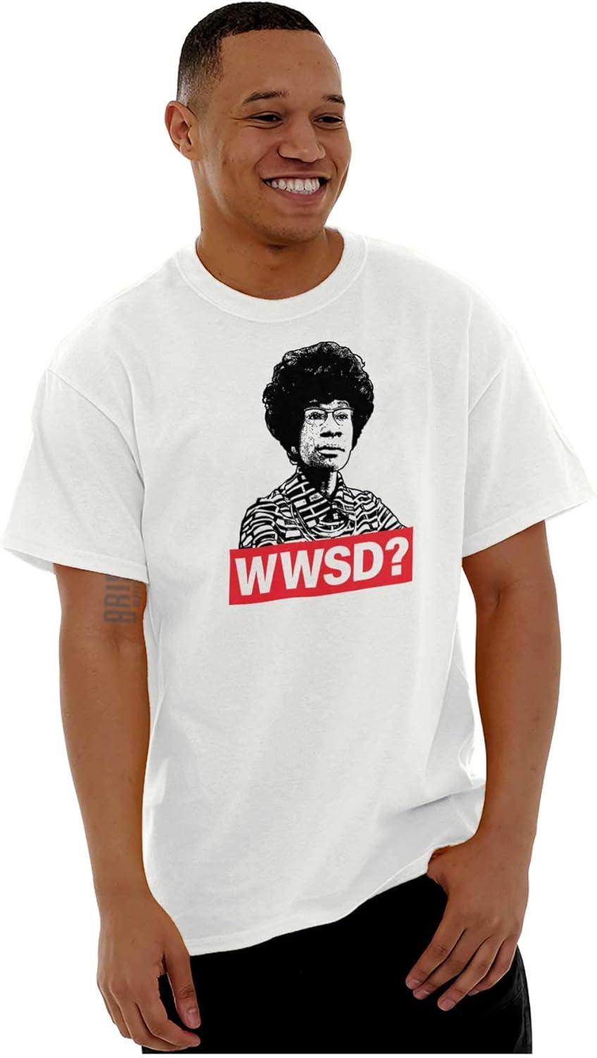 imageBlack Icon Shirley Chisholm Political Graphic T Shirt Men or WomenWhite