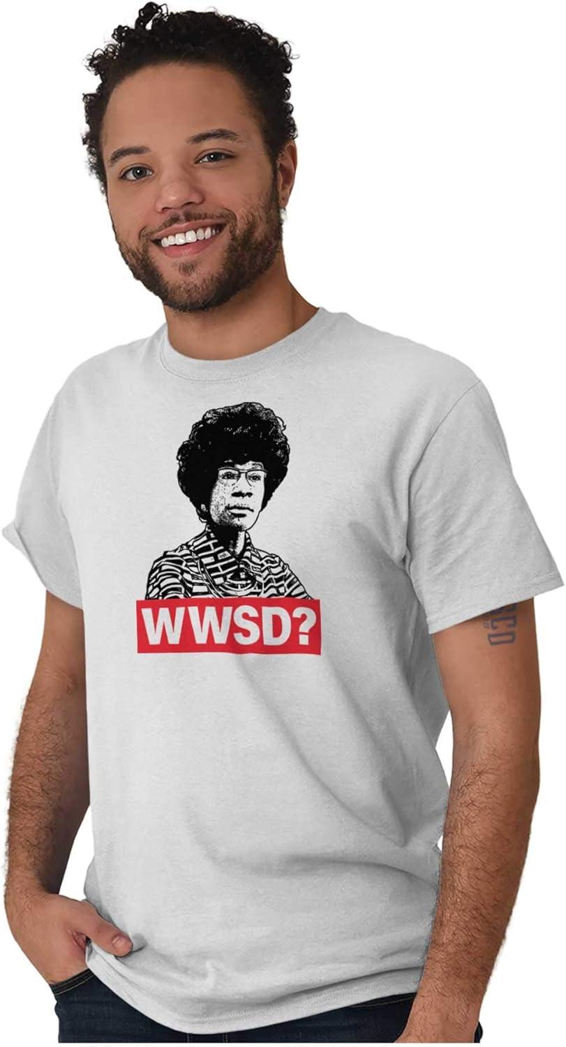 imageBlack Icon Shirley Chisholm Political Graphic T Shirt Men or WomenWhite