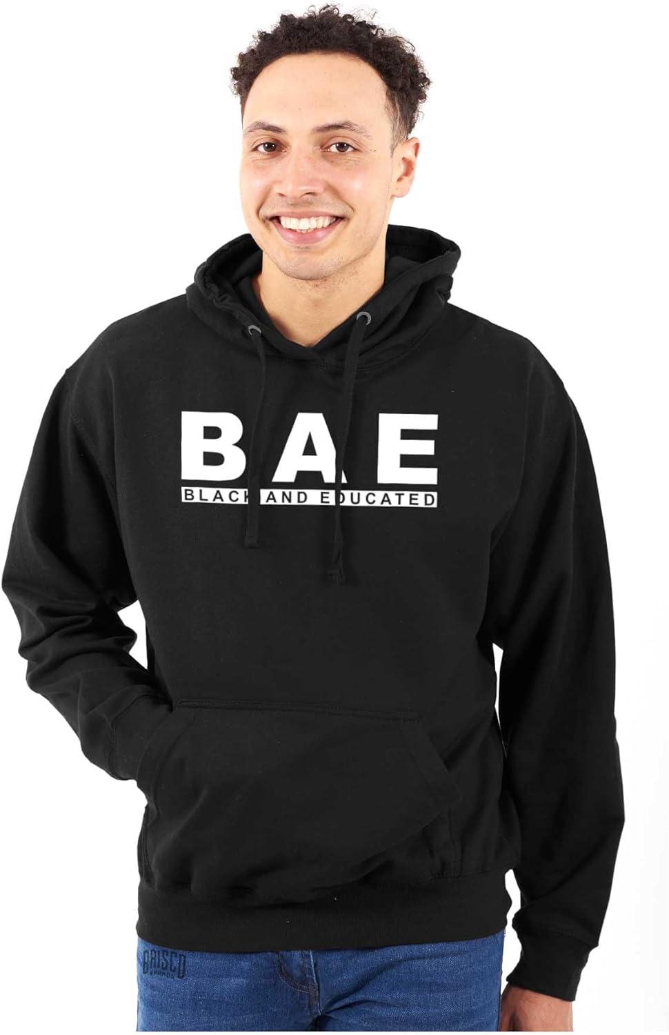 imageBrisco Brands BAE Black and Educated Kings Queens Hoodie Sweatshirt Women MenBlack