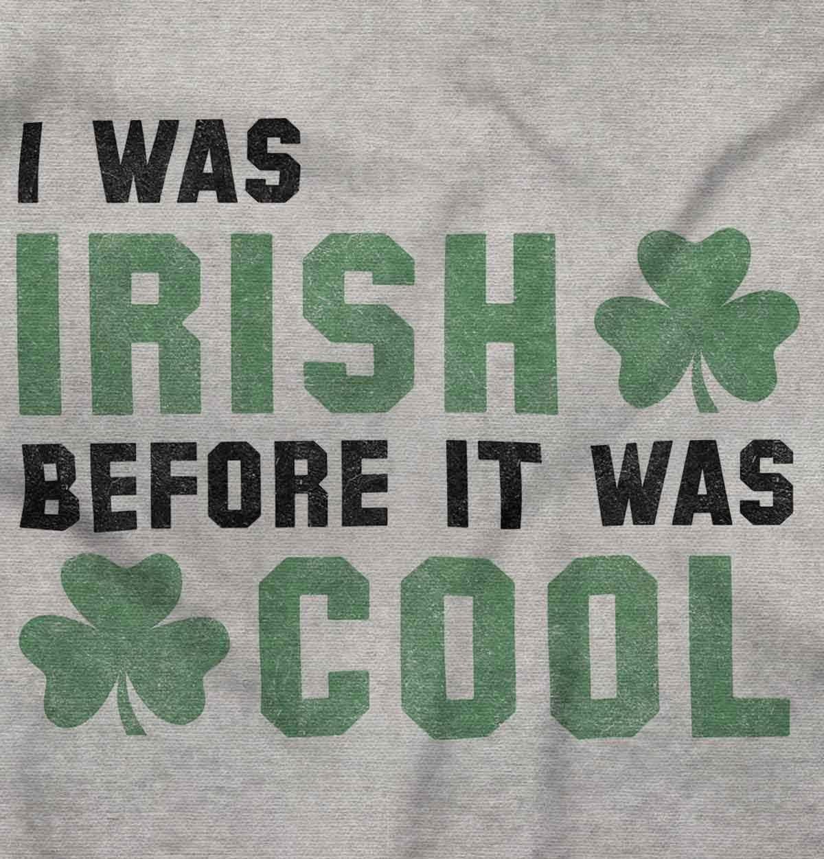 imageBrisco Brands St Paddy Irish Before It Was Cool Hoodie Sweatshirt Women MenSport Grey