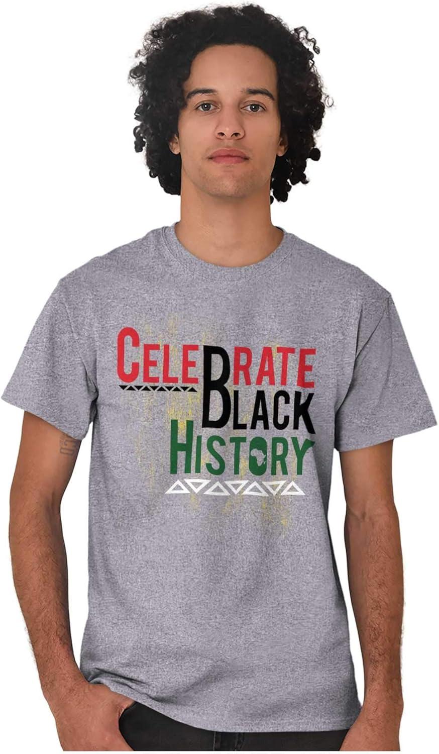 imageCelebrate Black History Africa BHM Graphic T Shirt Men or WomenSport Grey