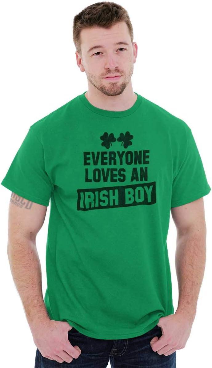 imageFunny Saint Patricks Day Irish Boy Mens Graphic T Shirt TeesIrish Green