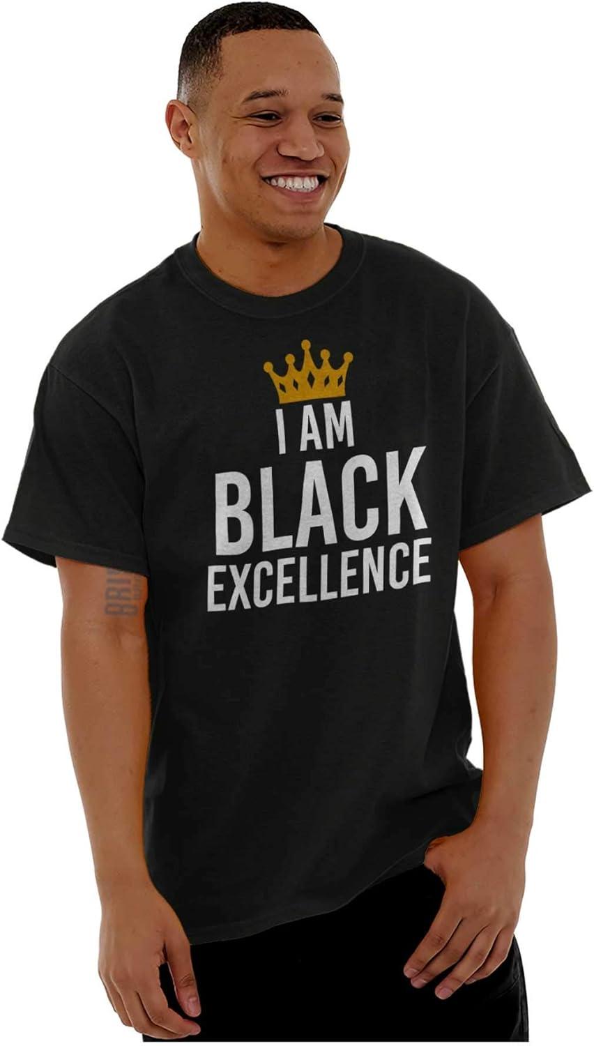 imageI am Black Excellence Royal Crown Graphic T Shirt Men or WomenBlack
