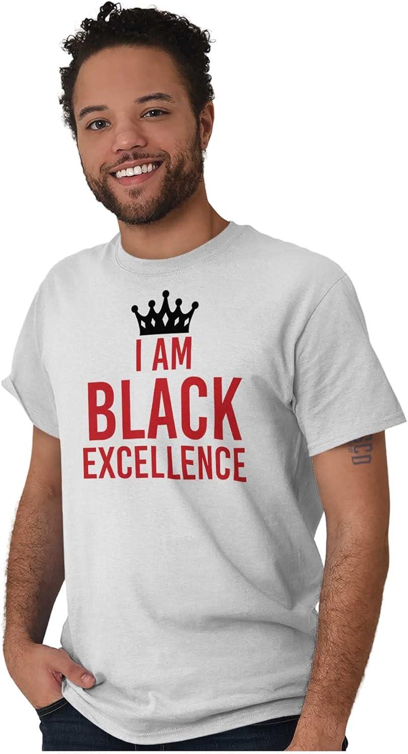 imageI am Black Excellence Royal Crown Graphic T Shirt Men or WomenWhite