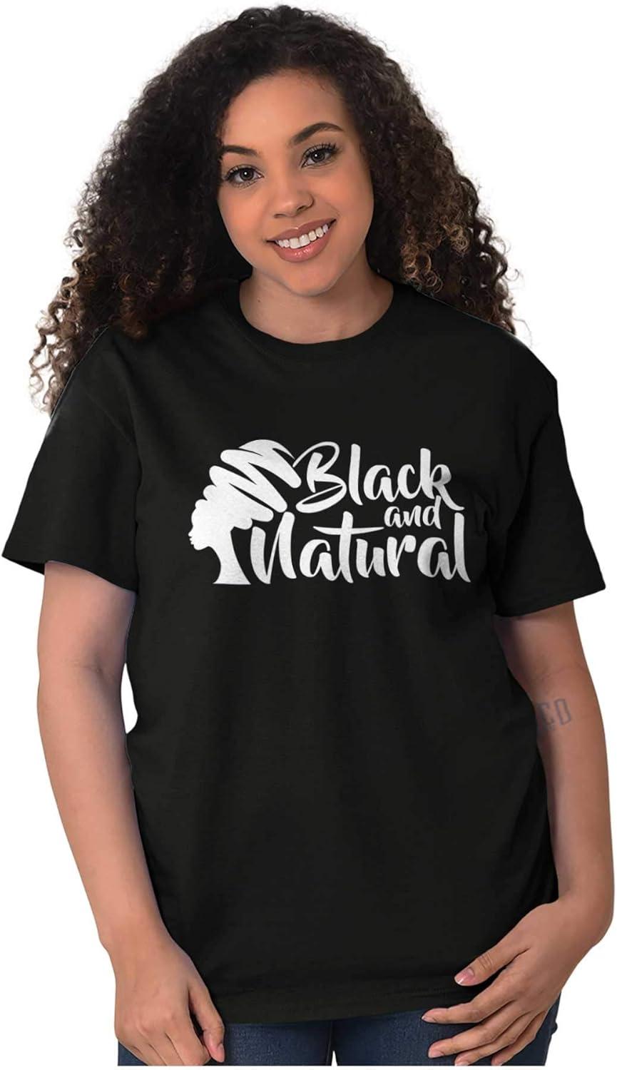 imageProud Black and Natural Melanin Queen Womens Graphic T Shirt TeesBlack