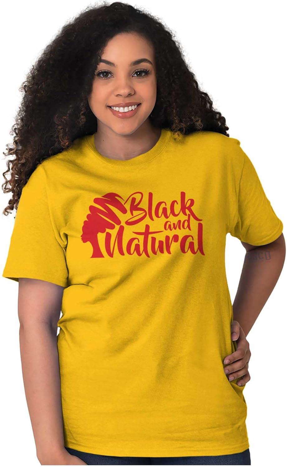 imageProud Black and Natural Melanin Queen Womens Graphic T Shirt TeesGold
