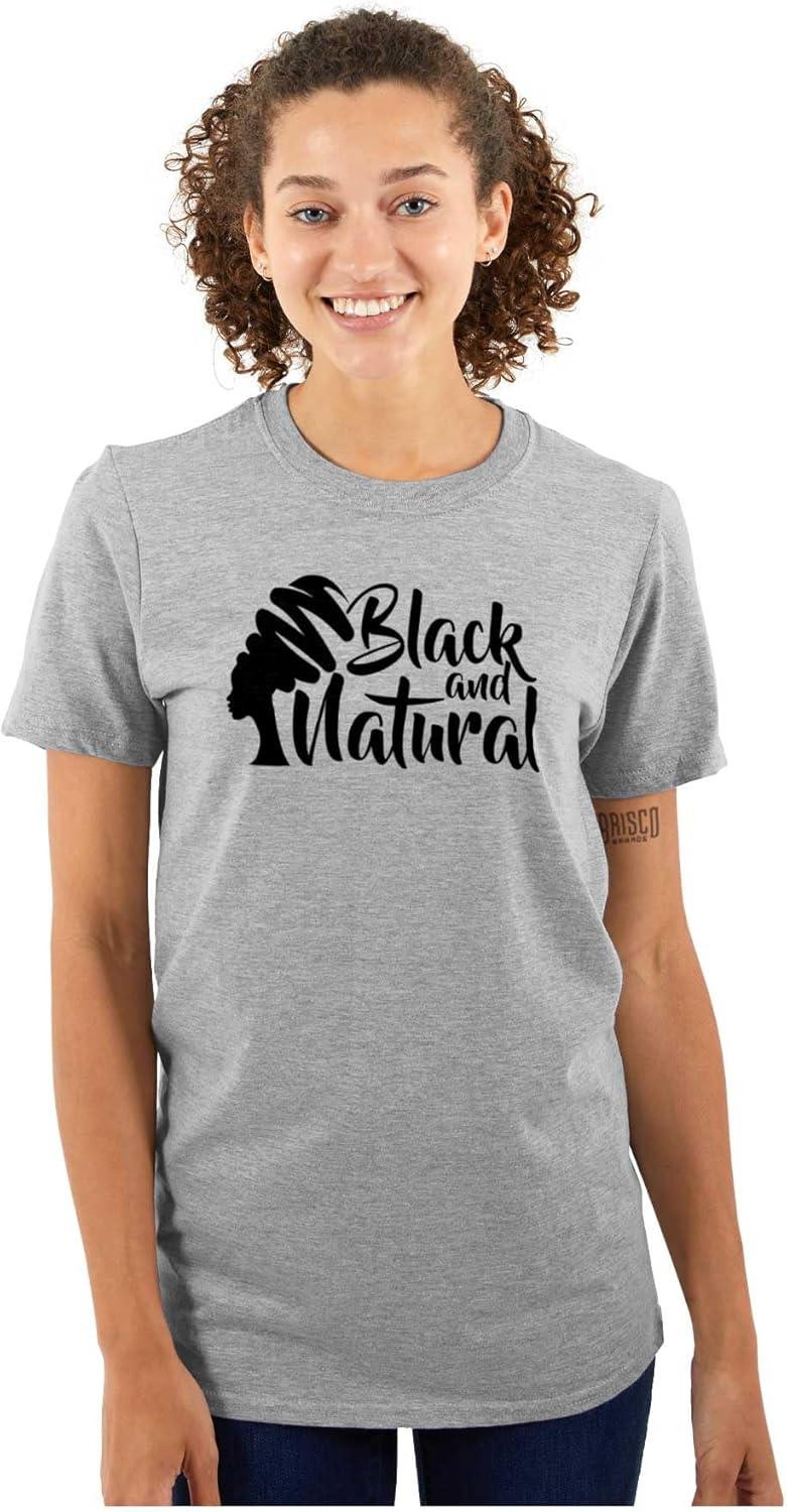 imageProud Black and Natural Melanin Queen Womens Graphic T Shirt TeesSport Grey