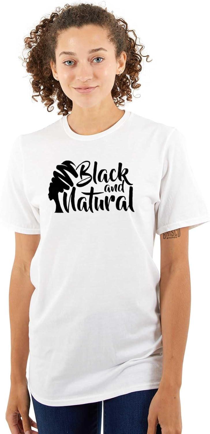 imageProud Black and Natural Melanin Queen Womens Graphic T Shirt TeesWhite