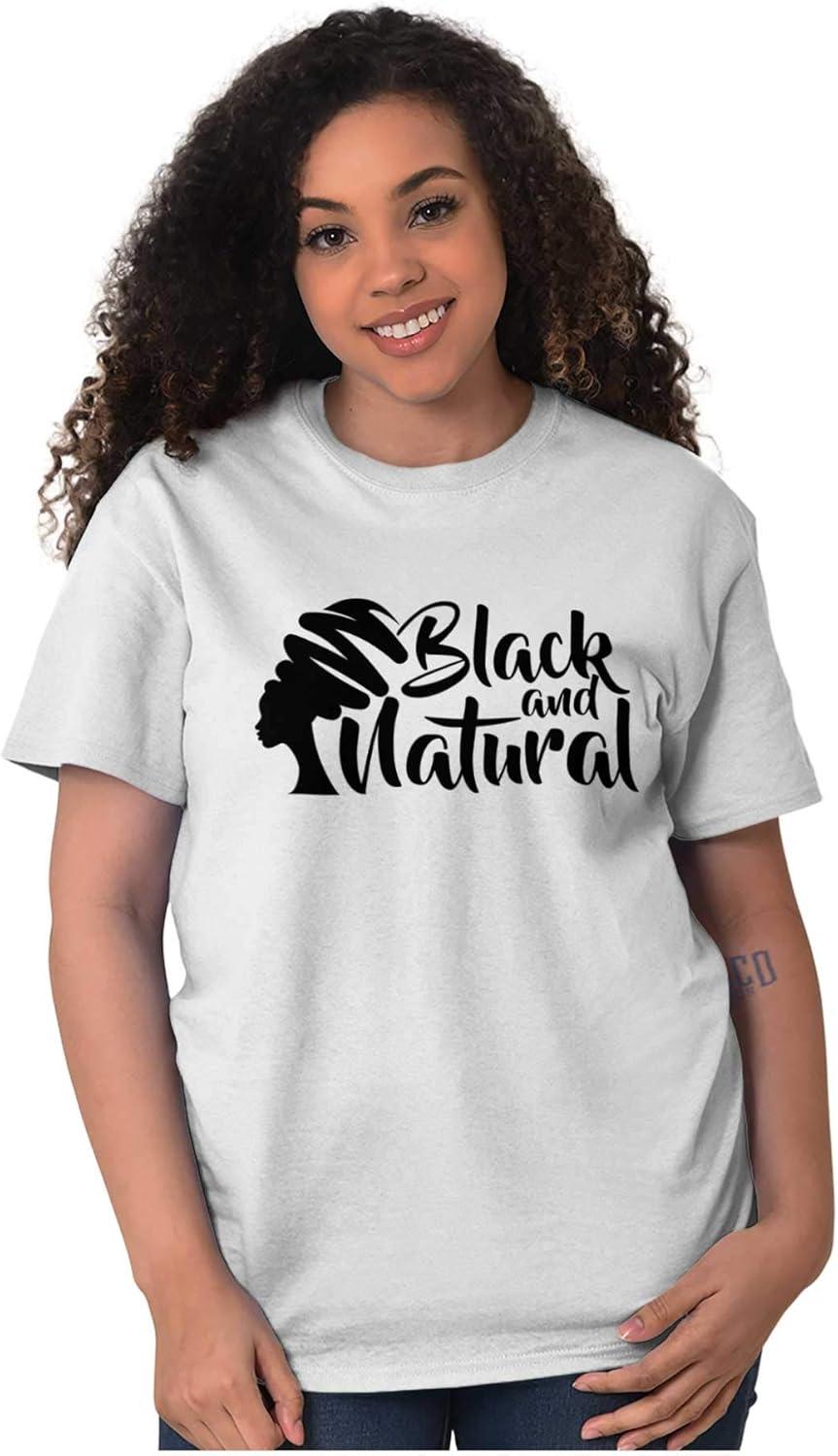 imageProud Black and Natural Melanin Queen Womens Graphic T Shirt TeesWhite