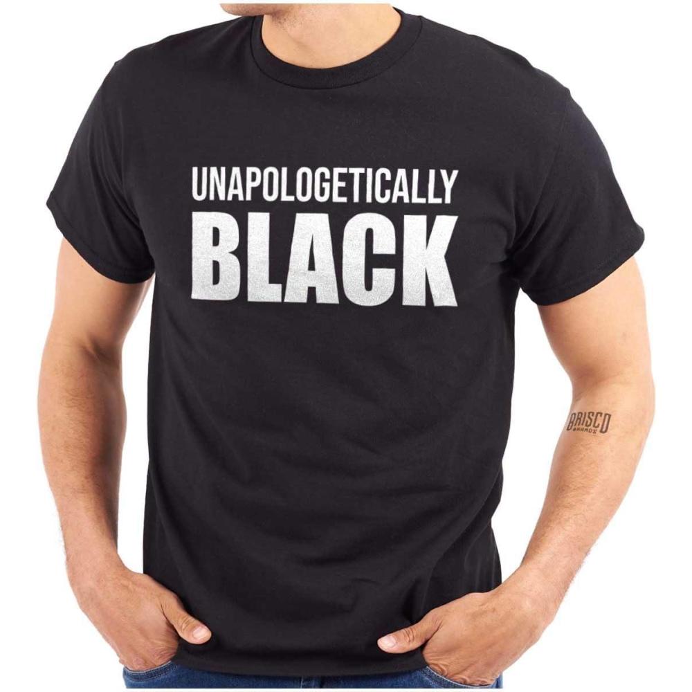 imageBrisco Brands Unapologetically Black Social Justice Graphic T Shirt Men or WomenBlack