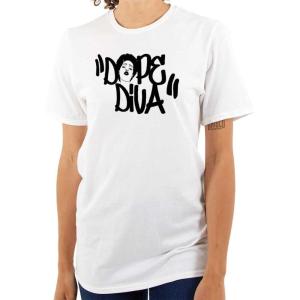 Dope Diva Black Girl Excellence Cute Womens Graphic T Shirt Tees(White)