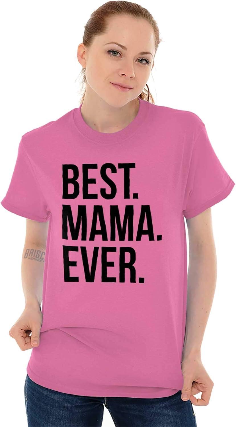 imageBest Mama Ever Mom Mommy Mothers Day Womens Graphic T Shirt TeesAzalea
