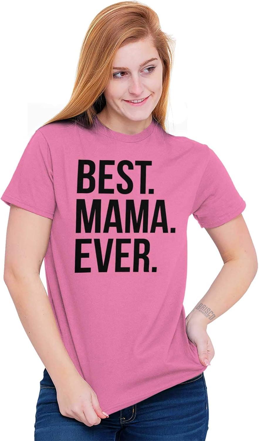 imageBest Mama Ever Mom Mommy Mothers Day Womens Graphic T Shirt TeesAzalea