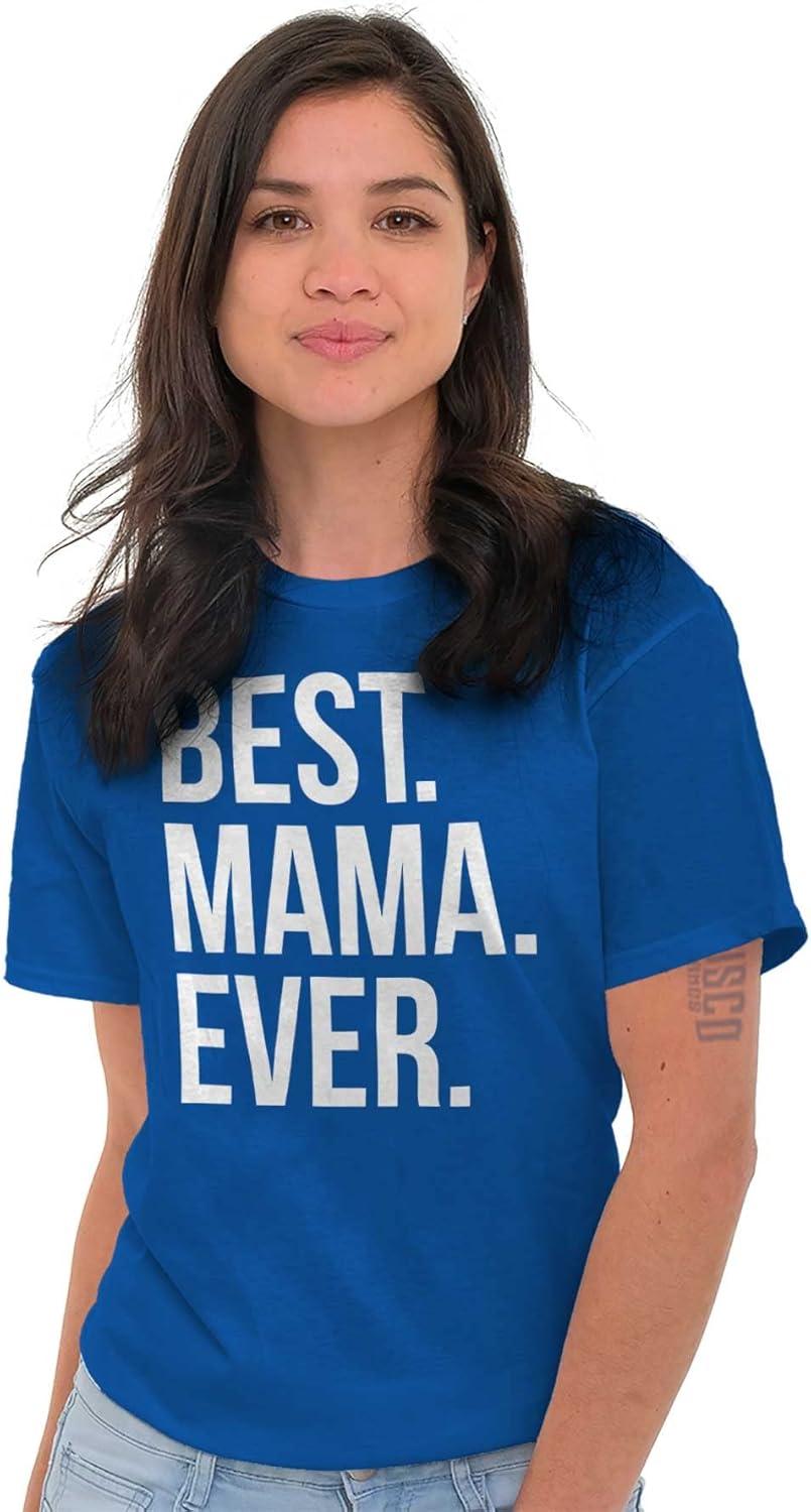 imageBest Mama Ever Mom Mommy Mothers Day Womens Graphic T Shirt TeesRoyal