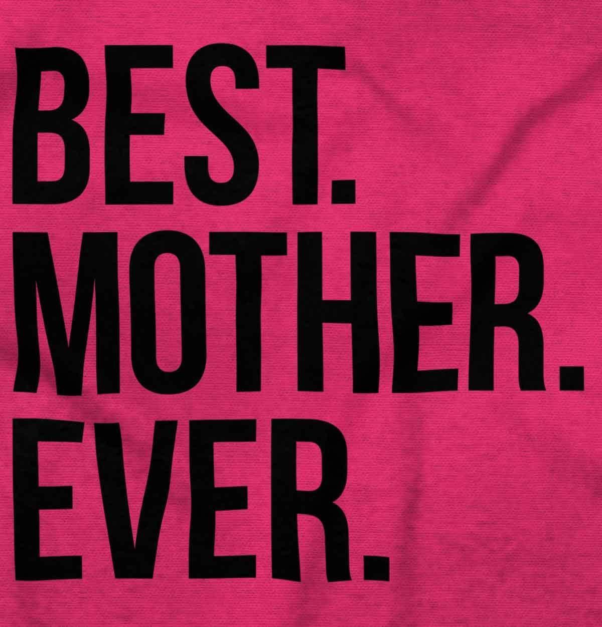 imageBrisco Brands Best Mom Ever Cute Happy Mothers Day Hoodie Sweatshirt WomenHeliconia