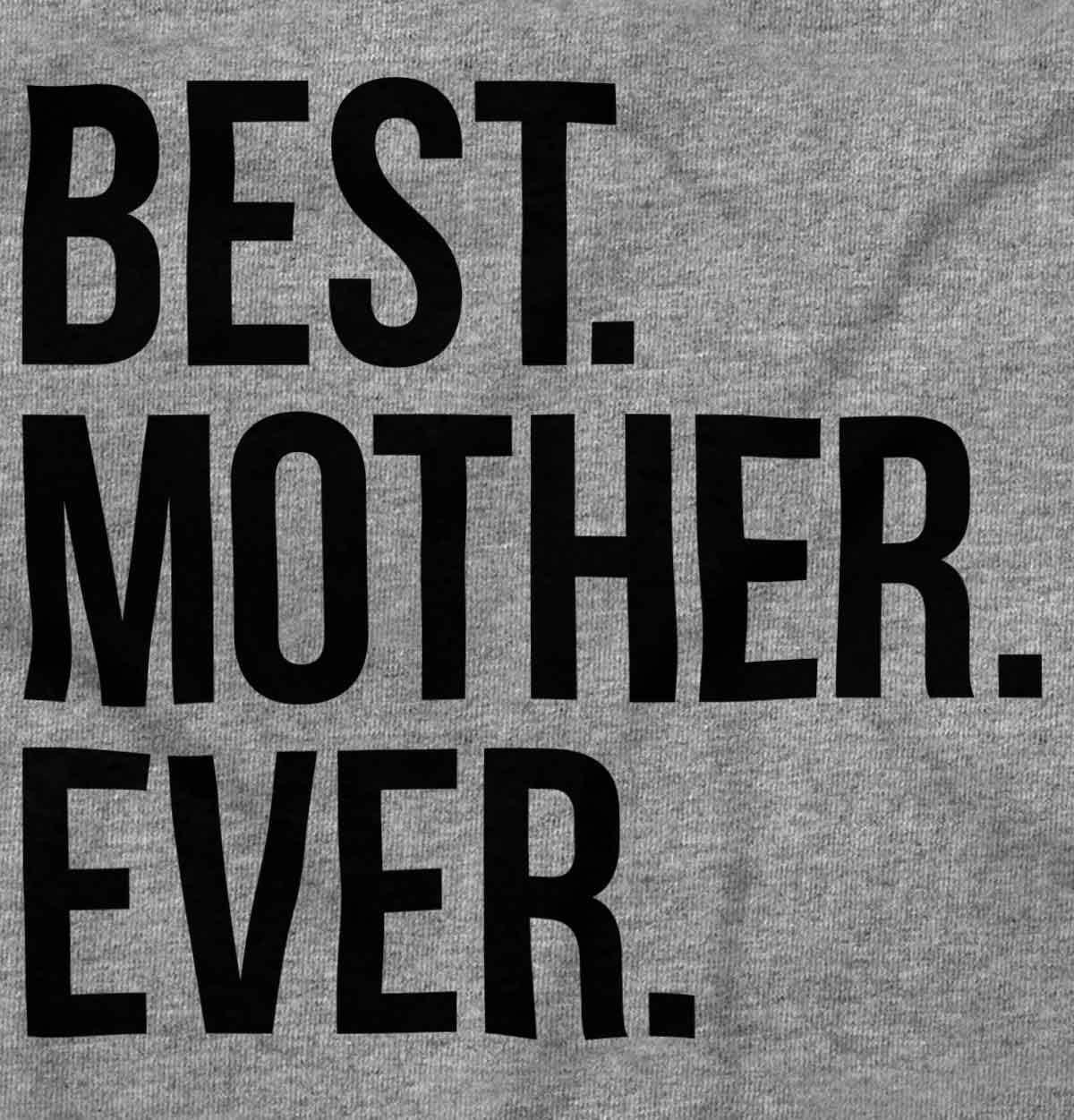 imageBrisco Brands Best Mom Ever Cute Happy Mothers Day Hoodie Sweatshirt WomenSport Grey