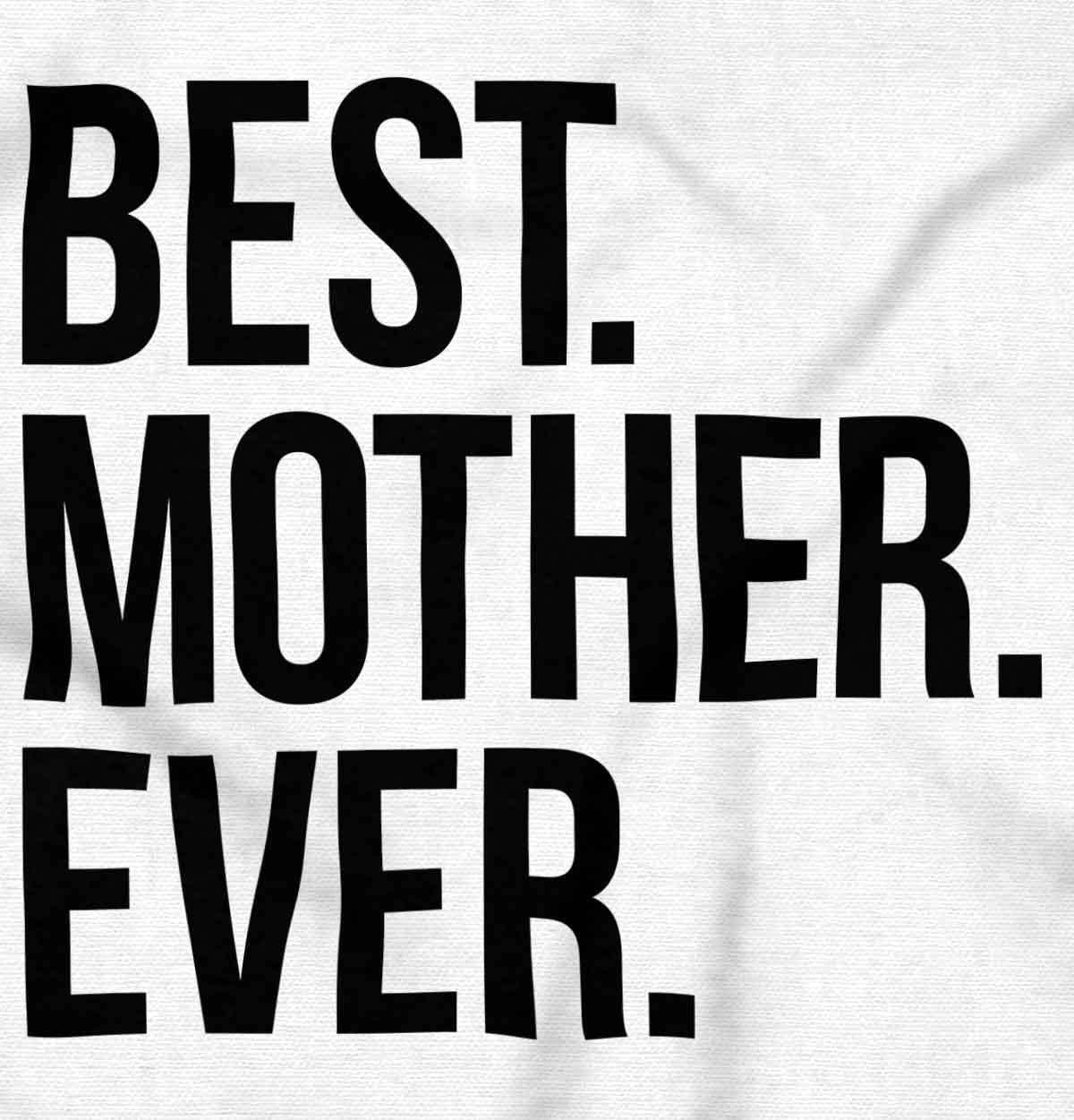 imageBrisco Brands Best Mom Ever Cute Happy Mothers Day Hoodie Sweatshirt WomenWhite