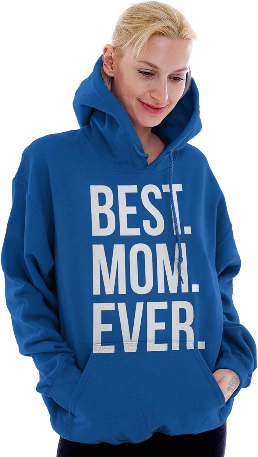 imageBrisco Brands Best Mom Ever Mama Mors Day Relative Hoodie Sweatshirt WomenRoyal