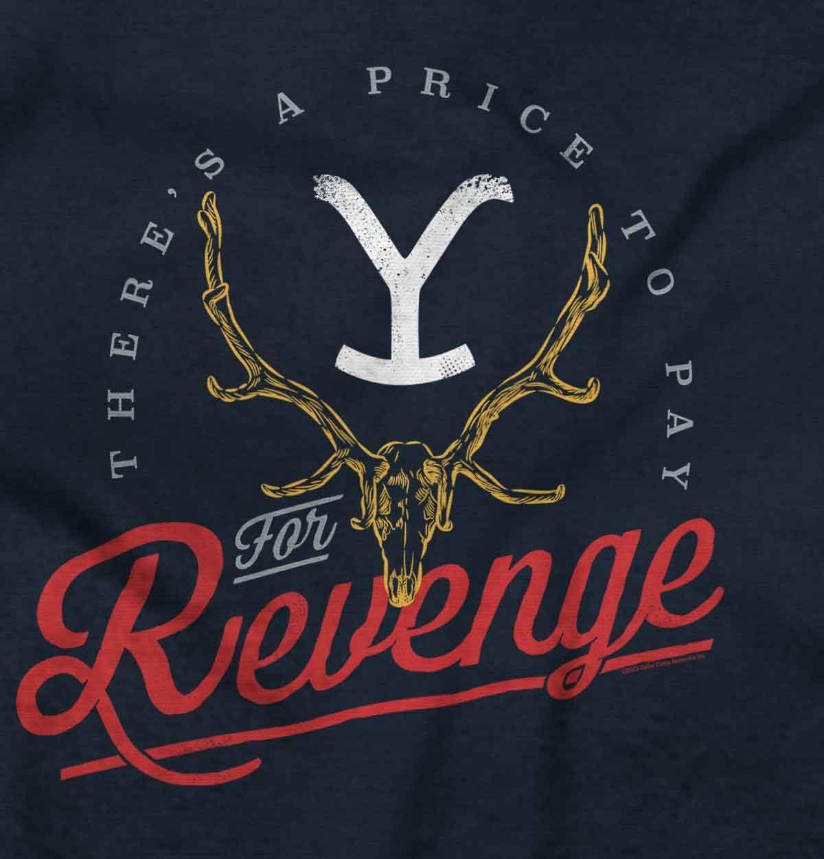 imageBrisco Brands Yellowstone Price to Pay for Revenge Toddler Boy Girl T ShirtNavy