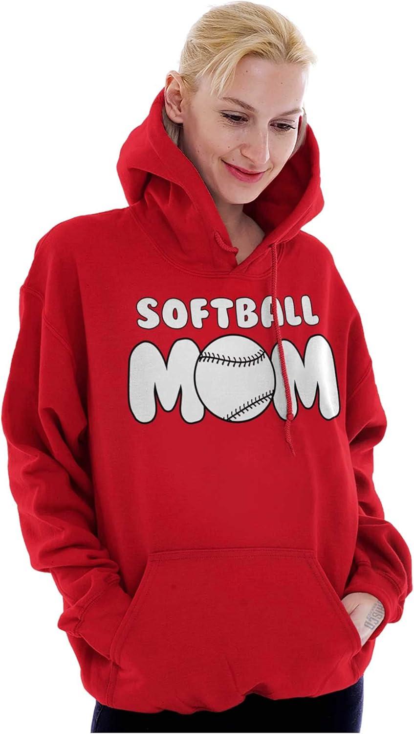imageClassic Teaze Softball Mom Proud Sports Mother Hoodie Sweatshirt WomenRed