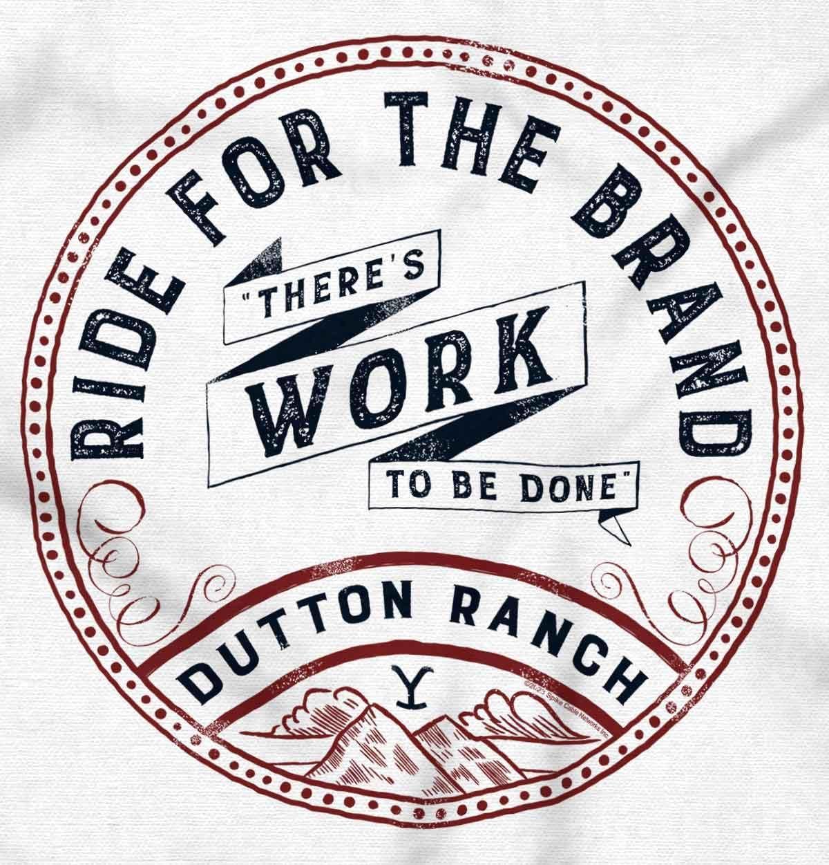 imageWomens Maternity Y Yellowstone Ranch Work to Be Done T Shirt Tee