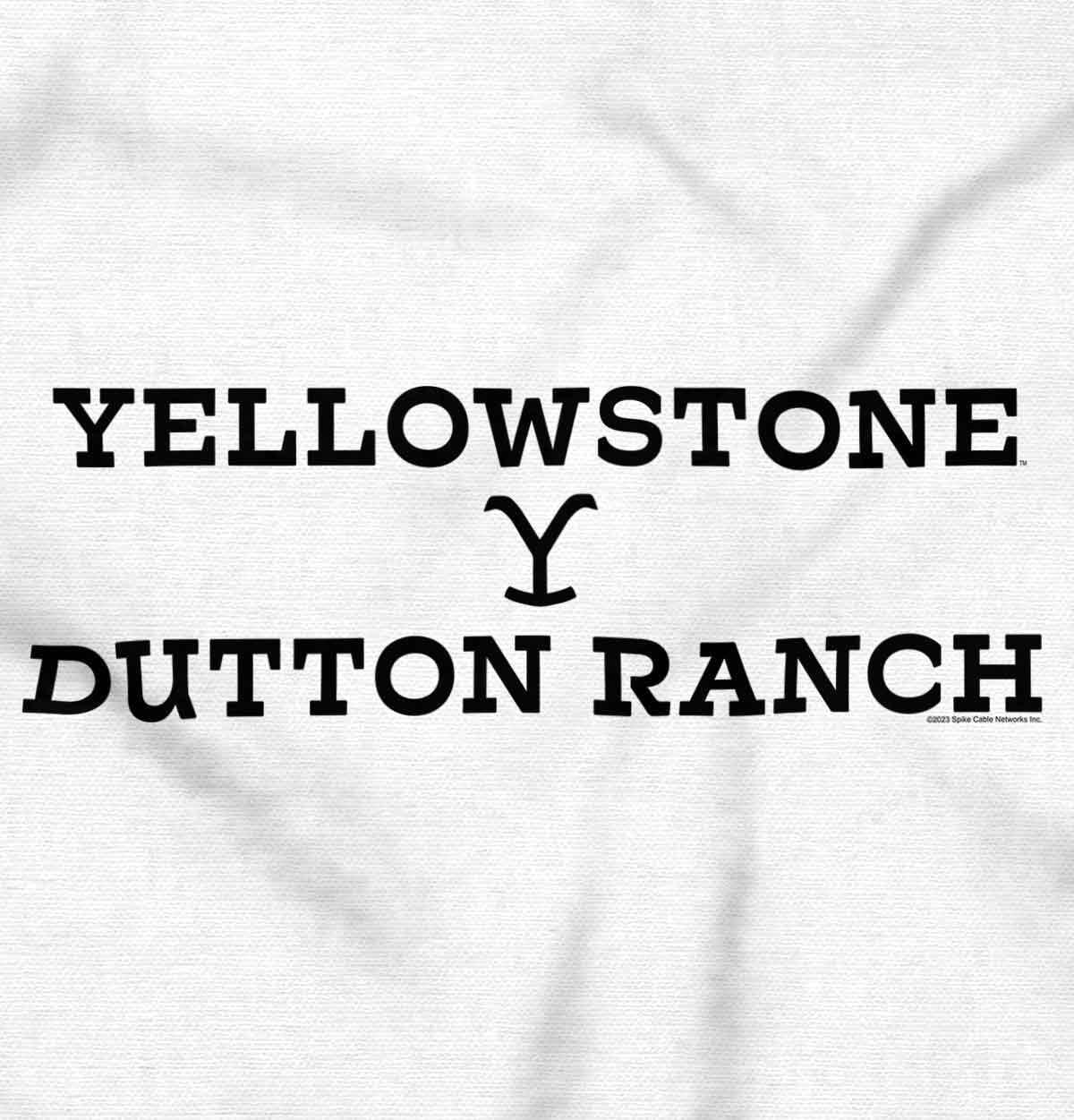 imageWomens Maternity Yellowstone Dutton Ranch Show Logo T Shirt Tee
