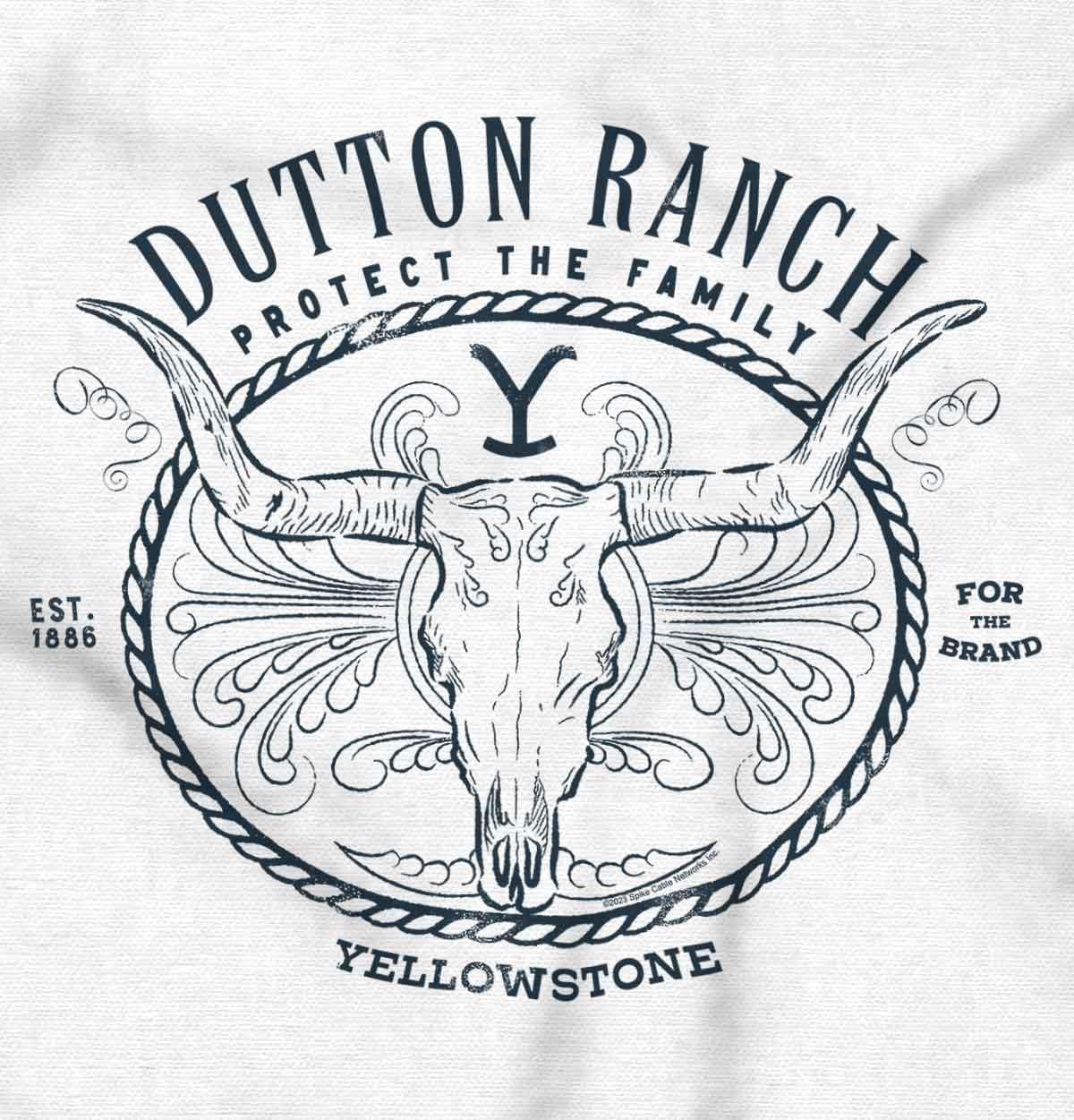 imageWomens Maternity Yellowstone Dutton Ranch Y Bull T Shirt Tee