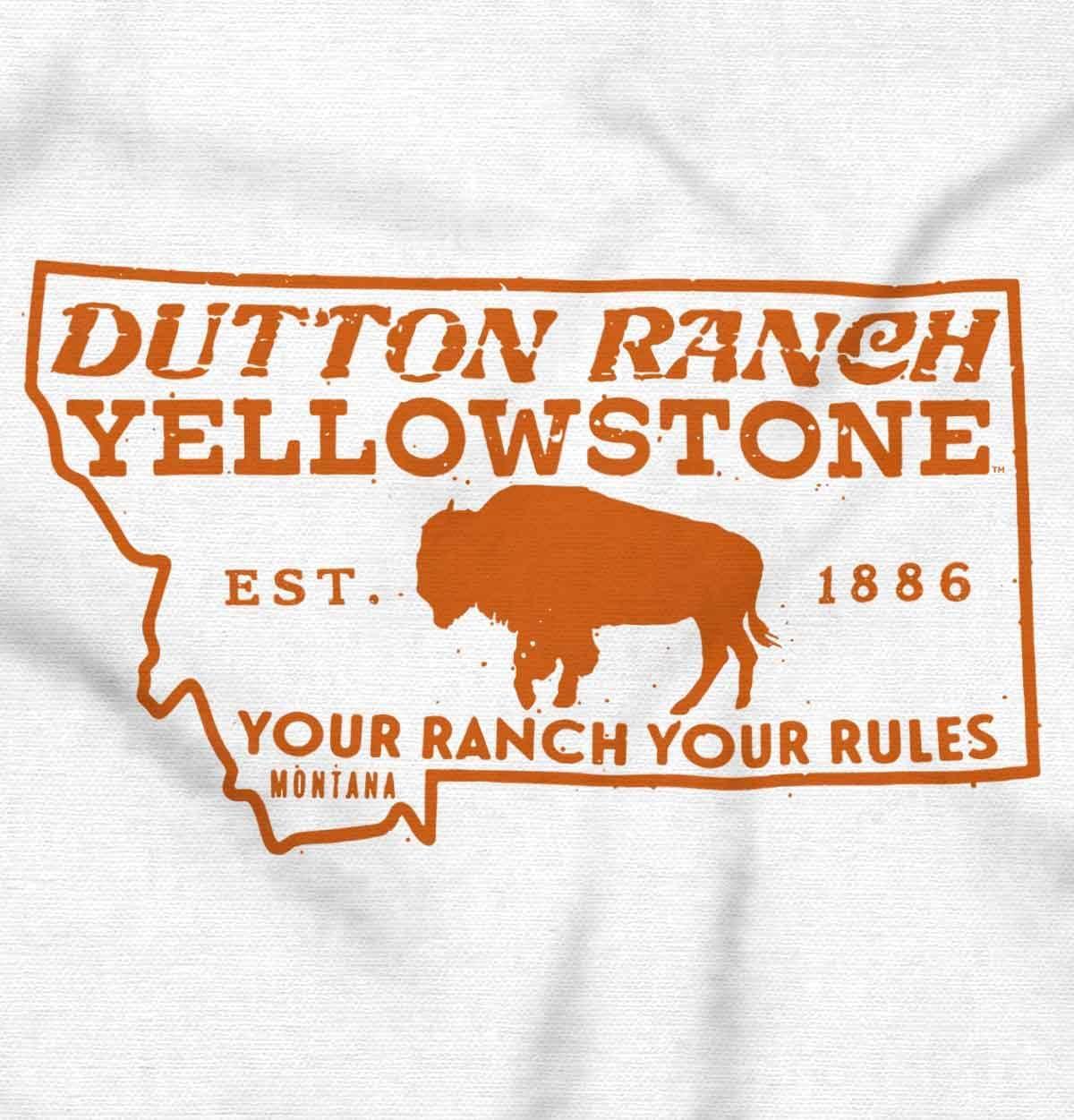 imageWomens Maternity Yellowstone Montana State Ranch T Shirt Tee