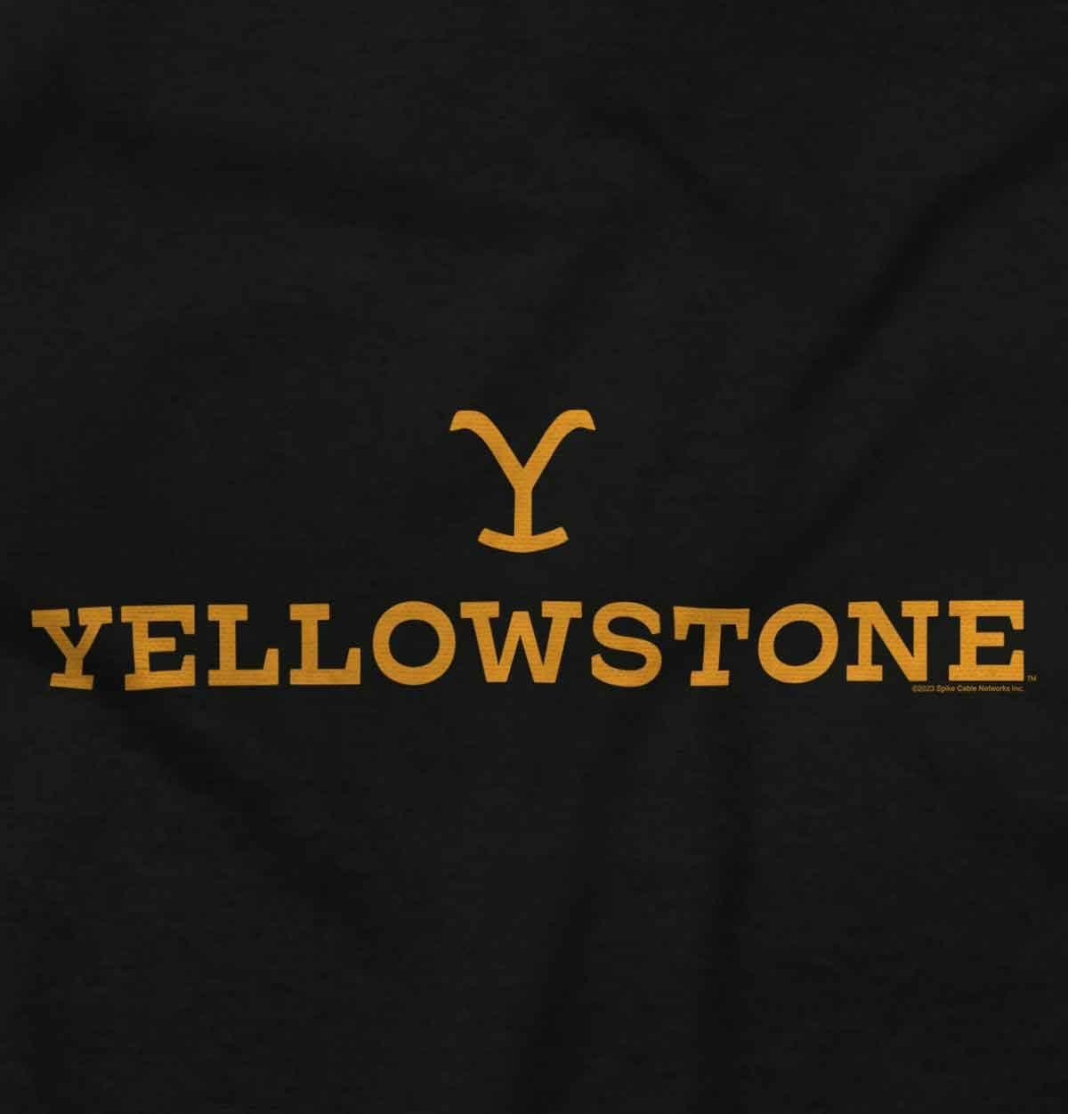 imageY Yellowstone Ranch TV Show Logo Toddler Boy Girl T ShirtBlack