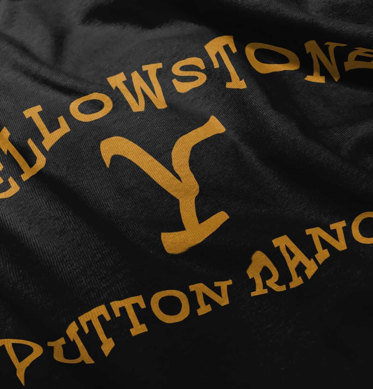 imageYellowstone Dutton Ranch Arched Logo Toddler Boy Girl T ShirtBlack