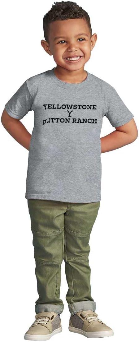 imageYellowstone Dutton Ranch Show Logo Toddler Boy Girl T ShirtHeather