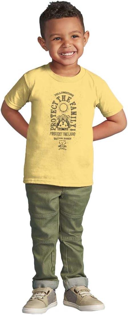 imageYellowstone Protect The Family Barn Toddler Boy Girl T ShirtButter
