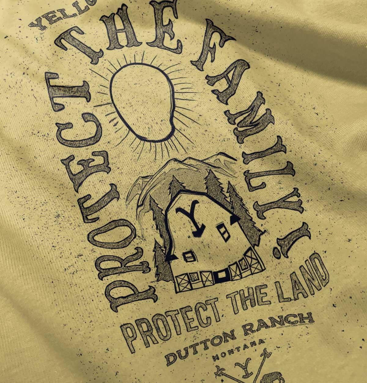 imageYellowstone Protect The Family Barn Toddler Boy Girl T ShirtButter